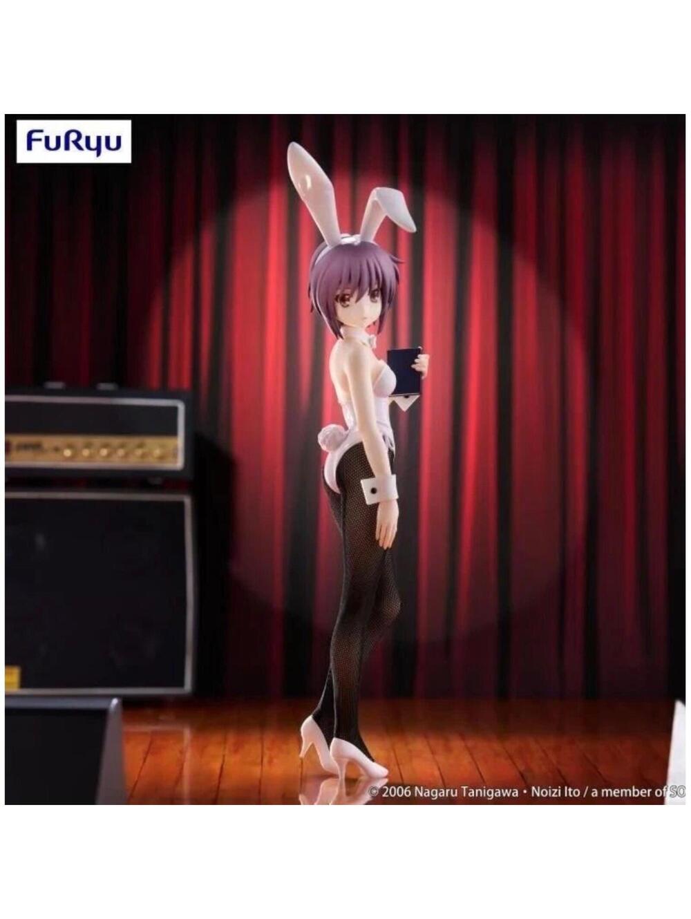 FuRyu Yuki Nagato Figure Haruhi Suzumiya White Bunny Ver New Prize Figure